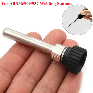 1/2PCS Most for 852D 936 937D 898D 907/ESD Iron Head Cannula Iron Bushing Tip Soldering Station Iron Handle Accessories