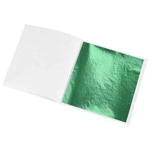 Load image into Gallery viewer, 100 Sheets Gold Leaf Paper - DIY Art, Craft, &amp; Decoration Kit
