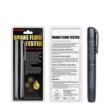 Load image into Gallery viewer, Auto Liquid testing Brake Fluid Tester pen for DOT3/DOT4 Accurate brake Oil test Quality Check Automotivo Car accessories
