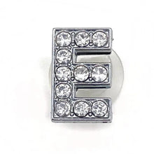 Load image into Gallery viewer, 1pcs Metal Shoes Charms Accessories Garden Rhinestones Letters Shoe Decorations Diy Charm For Crocs Pins Chain X-mas Women Gifts
