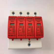 Load image into Gallery viewer, SPD Din Rail Surge protector 1P/2P/3P/4P lightning arrester household AC100-380V surge switch 10-20KA 20-40KA 30-60KA 40-80KA
