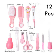 Load image into Gallery viewer, 12-Pack Baby Care Kit Baby Hygiene Kit Items Babies Accessories Newborn Care Complete Professional Nursing Tools Mother Kids
