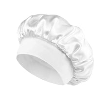 Load image into Gallery viewer, Women’s Satin Sleep Bonnet – Silk Hair Bonnet Wide Band
