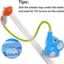 Load image into Gallery viewer, Elephant Baby Bath Shower Head Toys for Kids Bath Toys for Infants Kids Swimming Pool Toys Bathtub Toys Toddlers Newborn Infants
