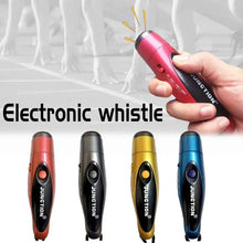 Load image into Gallery viewer, Sports Events Electronic Electric Whistle For Running Fitness Equipment Football Ping-pongball Referee Whistle silbato sifflet
