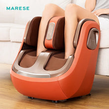 Load image into Gallery viewer, MARESE Luxury Electric Leg Foot knee Massage Machine Heating Calf Air Compression Kneading Arthritis Healthcare Relieve Fatigue
