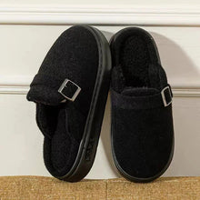 Load image into Gallery viewer, Winter Women's Slippers Home Plush Luxury Designer Woman Shoes Indoor Fluffy Fashion Platform Fuzzy Fur Slides Elegant Flat Soft
