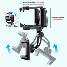 Load image into Gallery viewer, SEAMETAL Rearview Mirror Phone Holder for Car Free Rotation Adjustment Phone Mount Stable Gripper Smartphone Navigation Bracket

