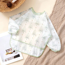 Load image into Gallery viewer, Waterproof Long Sleeve Baby Bib | Washable Feeding Bib with Full Coverage &amp; Easy Clean Design
