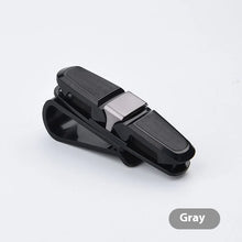 Load image into Gallery viewer, 80-degree Rotating Multi-functional Car Eyeglass Storage Clip Bidirectional Automobile Eyeglass Clip Holder for Easy Access
