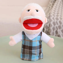 Load image into Gallery viewer, 28-33cm Kids Plush Finger &amp; Hand Puppet Popular Activity Boy Girl Role Play Bedtime Story Props Family Role Playing Toys Doll
