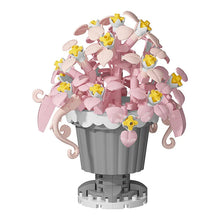 Load image into Gallery viewer, Building block flower potted plant assembly toy decoration micro particle plant potted plant children's toy gift
