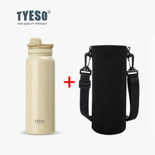 Load image into Gallery viewer, Stainless Steel Insulated Water Bottle (600-1200ml) | Hot &amp; Cold Thermal Tumbler with Handle | Portable Vacuum Flask for Sports &amp; Travel
