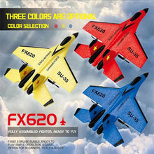 Load image into Gallery viewer, RC Foam Aircraft SU-35 Plane 2.4G Radio Control Glider Remote Control Fighter Plane Glider Airplane Foam Boys Toys for Children
