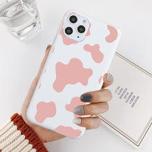 Load image into Gallery viewer, Slim Fit  Lightweight Black White  Print Silicone Case For iPhone 11 Pro 7 8 Plus X XR XS Max iphone 11 Cell Phone Case Cover White Black Pattern Print Silicone Unisex Case
