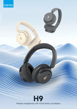 Load image into Gallery viewer, Edifier H9 Active Noise Cancelling Wireless Headphones Bluetooth 5.4 Headset Hi-Res Audio 75H Battery Life Foldable Design
