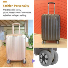 Load image into Gallery viewer, Luggage Wheels Protector Silicone Luggage Accessories Wheels Cover For Most Luggage Reduce Noise For Travel Luggage Suitcase
