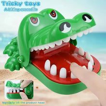 Load image into Gallery viewer, New Family Toys Crocodile Teeth Toys Alligator Family Party Toy Interactive Mini Biting Finger Game Non‑Toxic for Family Games
