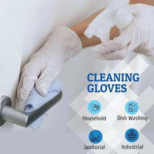 Load image into Gallery viewer, White Nitrile Disposable Gloves – Powder-Free, Latex-Free Household Use
