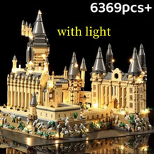 Load image into Gallery viewer, New Magic Castle Micro Building  Blocks Light Up Street View Architecture Creative MOC Model Kit  Kids Christmas Birthday Gifts
