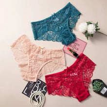 Load image into Gallery viewer, Plus Size S/XL Fashion High Quality Women&#39;s Panties Breathable Female Underwear Sexy Lace Lingerie
