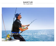 Load image into Gallery viewer, BARCUR Polarized Sports Sunglasses for Men Fashionable Fishing Driving Hiking and Outdoor Eyewear UV400 Protection Gradient Lenses
