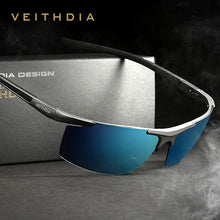 Load image into Gallery viewer, VEITHDIA Aluminum Magnesium Men&#39;s Sunglasses Polarized UV400 Coating Mirror Sun Glasses Outdoor Male Eyewear Accessories 6588
