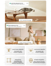Load image into Gallery viewer, XIAOMI Smart Camera C300 Dual Camera Version，360° 3MP WiFi 6，Home Security Baby Monitor，Pet Camera，Chinese Version With Adapter
