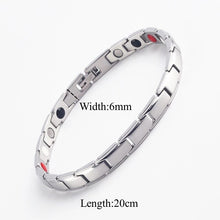 Load image into Gallery viewer, Womens Magnetic Health Energy Bracelet Slim Healthcare Jewelry Powerful Therapy Bracelet Friend Gift
