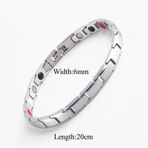 Womens Magnetic Health Energy Bracelet Slim Healthcare Jewelry Powerful Therapy Bracelet Friend Gift