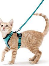Load image into Gallery viewer, Cat Harness and Leash – Soft Adjustable Escape-Proof Vest for Walking Cats
