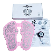 Load image into Gallery viewer, EMS Massage Electric Foot Massager Pad Fisioterapia Electrodos Estimulador Physiotherapy Massageador Healthcare Masajeador Saude

