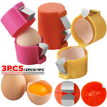 Load image into Gallery viewer, 3-1PC Egg Shell Opener Portable Egg Opener Kitchen Handheld Egg Shell Crusher Household Press Egg Shell Separator Kitchen Gadget
