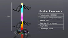 Load image into Gallery viewer, For Playstation5 Controller Holder Earphone Hanger Accessories Gaming RGB Headphone Stand for Desktop Gamer PS4 Xbox PS5 Gamepad
