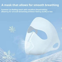 Load image into Gallery viewer, Full Face Sun Protection Mask - Men &amp; Women&#39;s Cooling Ice Silk Riding Mask Veil For Beach, Running &amp; Summer Outdoor Activities
