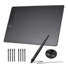 Load image into Gallery viewer, VINSA T1161 Graphics Drawing Tablet Ultra-thin Stylus 8 Pen Nibs Art Creation Sketch with 8192 Levels Pressure Battery-free
