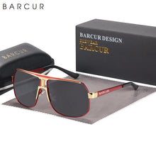 Load image into Gallery viewer, BARCUR Polarized Sports Sunglasses for Men Fashionable Fishing Driving Hiking and Outdoor Eyewear UV400 Protection Gradient Lenses
