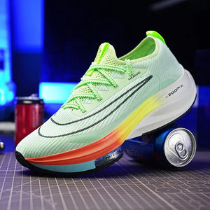 2024 Marathon Air Cushion Men Sports Running Shoes Breathable Lightweight Women's Comfortable Child Athletic Training Sneakers