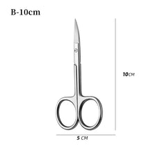 Load image into Gallery viewer, Stainless steel Surgical Straight Bend tip surgical instruments stitches tissue Scissors Medical Emergency Field Equip Shearing
