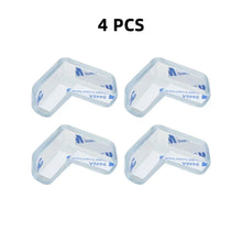 Load image into Gallery viewer, Clear Table Corner Protectors for Baby Furniture Safety Edge Guards
