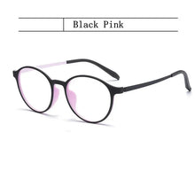 Load image into Gallery viewer, Ultralight Retro Round Glasses – TR90 Titanium Frame for Men &amp; Women
