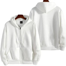 Load image into Gallery viewer, Men’s Casual Zipper Hoodie – Autumn Winter Long Sleeve Hooded Sweatshirt for Daily Wear &amp; Sports
