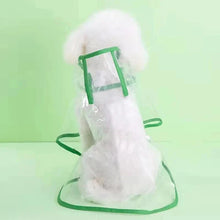 Load image into Gallery viewer, Transparent Dog Raincoat – Waterproof Hooded Pet Rainwear Jacket for Small Dogs
