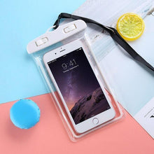 Load image into Gallery viewer, Water Proof Cases For iPhone 12 Cover Pouch Cases For iPhone  XS MAX 8 7 6 s Plus Universal Waterproof Case Universal Waterproof Cell Phone Bag/Holder for iPhone Case &amp; Strap
