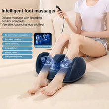Load image into Gallery viewer, Extra Big Electric Foot Massager – Shiatsu Hot Compress &amp; Leg Roller
