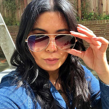 Load image into Gallery viewer, HIGH KEY Pilot Cycling Sunglasses Women Fashion Quay Brand Design Traveling Sun Glasses For Women MTB Cycling Glasses Female

