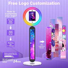 Load image into Gallery viewer, Selfie Stand Photo Booth Machine ipad Photobooth compatible for 10.2-12.9inch ipad  Photo Booth Stand Machine for Party Wedding
