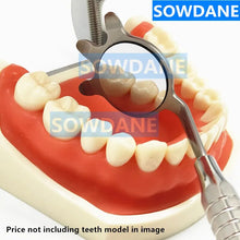 Load image into Gallery viewer, Dental Mouth Mirror Odontoscope Oral Care Teeth Clean Examination Hygiene Glass Mirror Front surface mirror Handle
