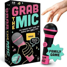 Load image into Gallery viewer, Lucky Egg Grab The Mic – Family Karaoke Board Game for 2-10 Players
