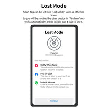 Load image into Gallery viewer, 4PCS Smart Tag iPhone GPS Tracker Air tag Work with Apple Find My APP Offers Security-protection Pets From Getting Lost
